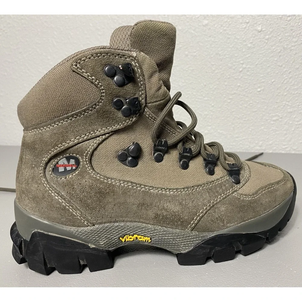 Merrell Eagle 3 Hedge Stone Brown Hiking Boots Womens Size 5